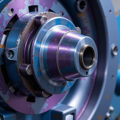 产业服务图标，紫色齿轮形状，代表工业服务